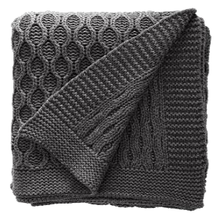 100 Cotton Chunky Knit Throw The Linen Store