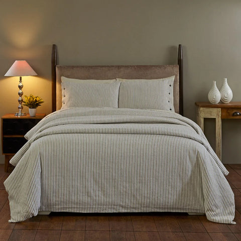 Brayden Duvet Cover - Natural