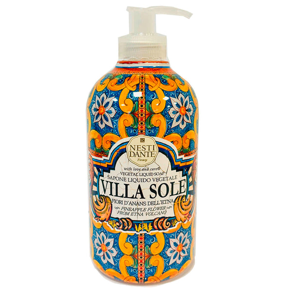 Villa Sole Pineapple Flower Liquid Soap