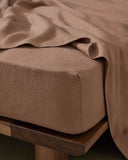 Ravello Linen Sheets - Biscuit