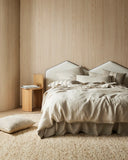 Ravello Linen Sheets - Bone