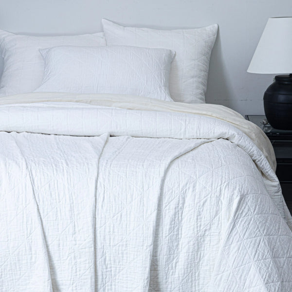 Indiana Quilt - Ivory