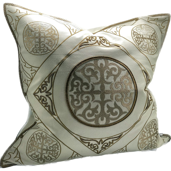 Sanctuary Cushion - Emblem White