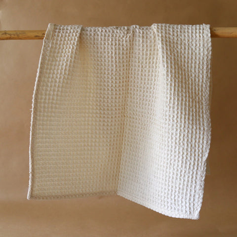 Waffle Bath Towel - Natural