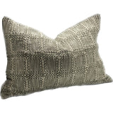 Rustic Grey Check Cushion