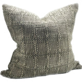 Rustic Grey Check Cushion