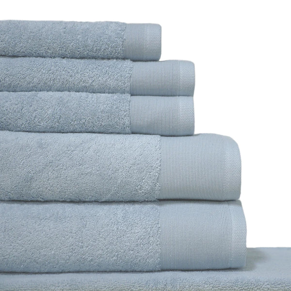 Vida Organic Cotton Towel Range - Powder Blue