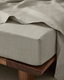 Ravello Linen Sheets - Bone