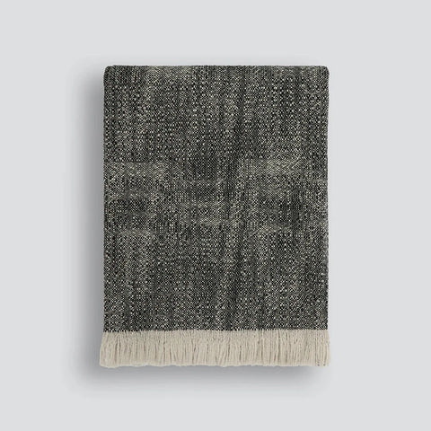 Perendale Throw - Charcoal