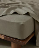 Ravello Linen Sheets - Caper