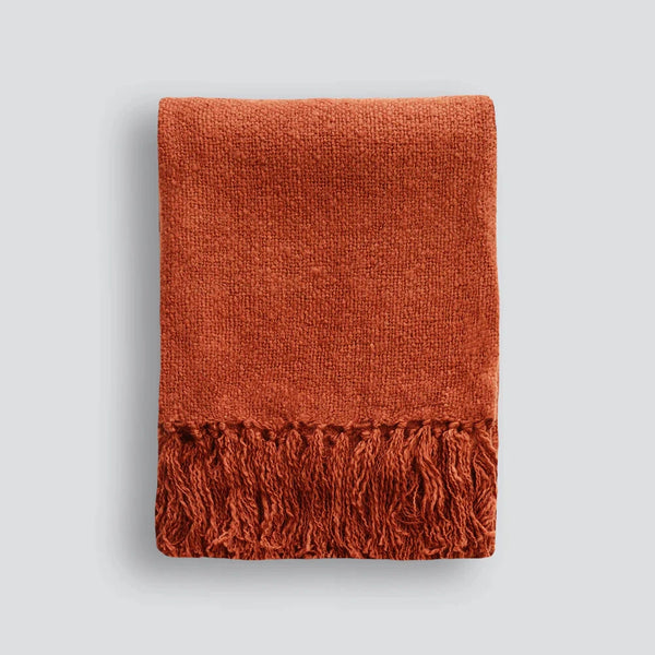 Serenade Throw - Burnt Orange