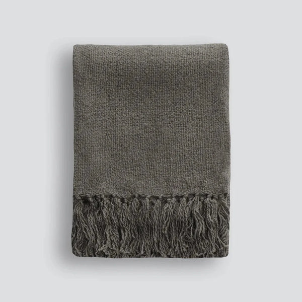 Serenade Throw - Charcoal