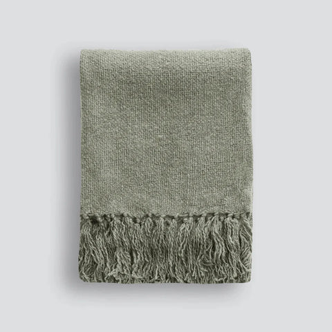 Serenade Throw - Muted Sage