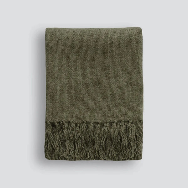 Serenade Throw - Olive