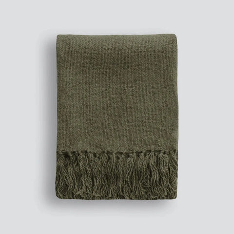 Serenade Throw - Olive