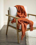 Serenade Throw - Rust