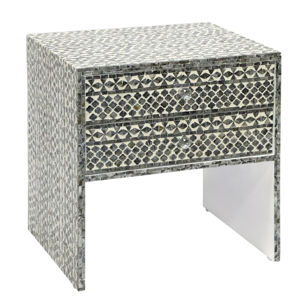 Sian Capiz Shell Bedside Table – The Linen Store