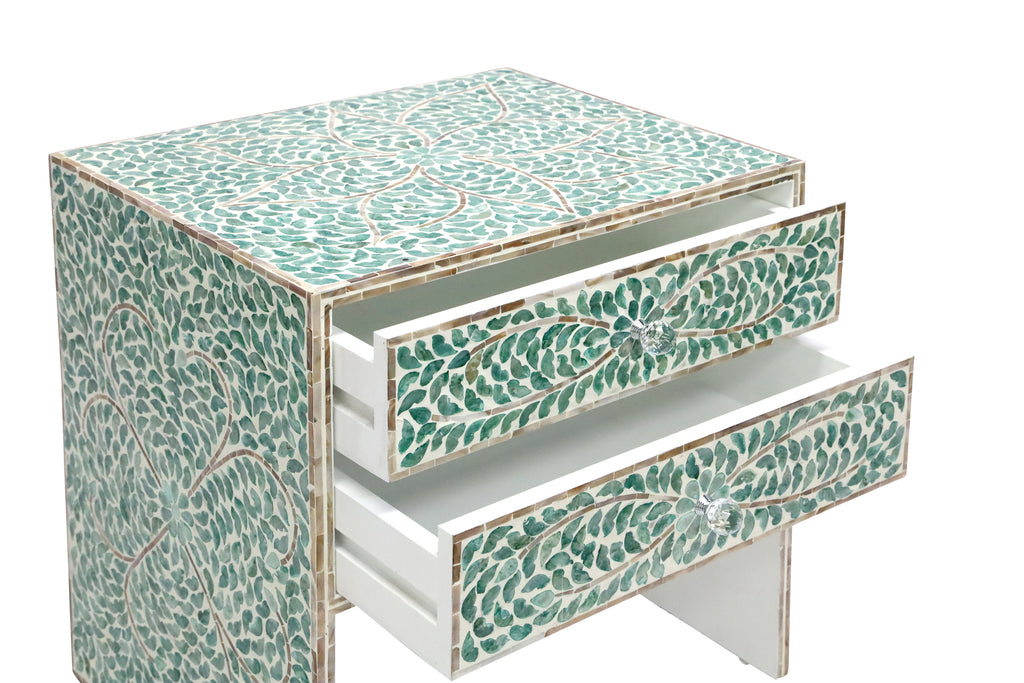 Bella Capiz Shell Bedside Table – The Linen Store