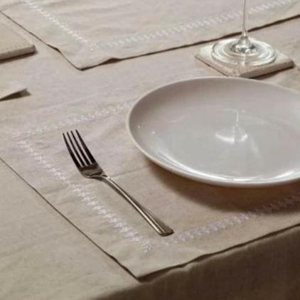 French Bee Table Linen