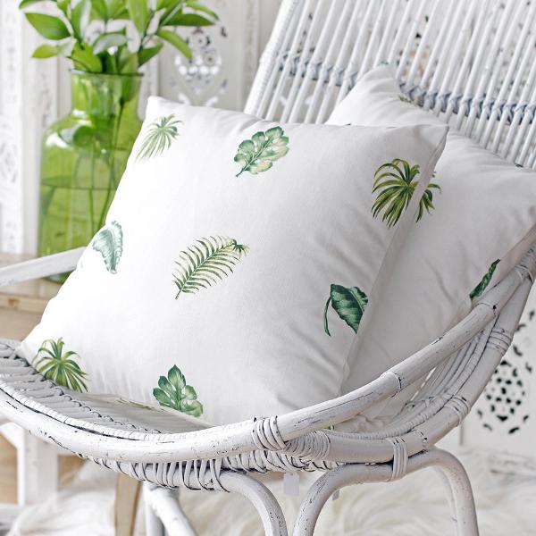 Palm Leaves Cushion