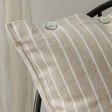 Federation Linen Wide Striped Pillow Cover