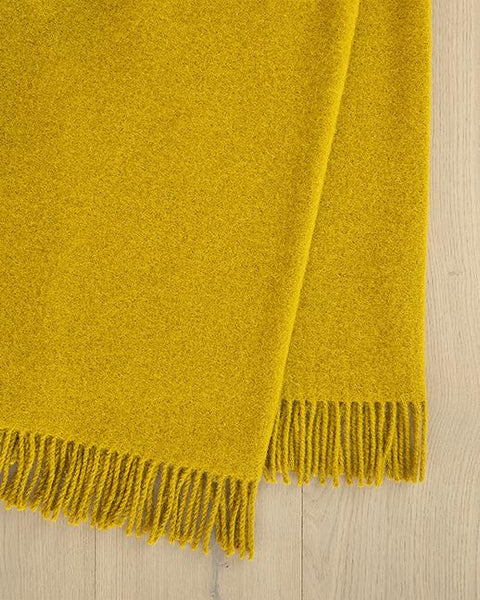 Nevis Throw - Chartreuse