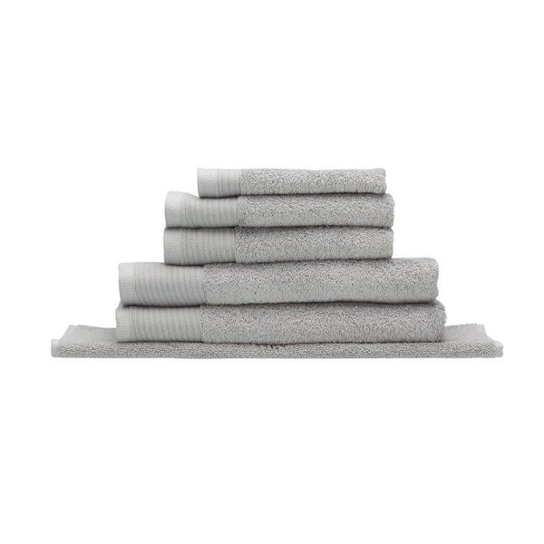 Vida Organic Cotton Towel Range - Silver