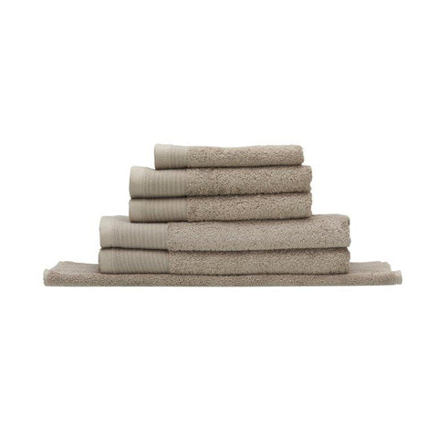 Vida Organic Cotton Towel Range - Stone