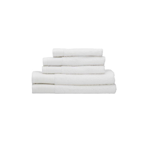 Vida Organic Cotton Towel Range - White