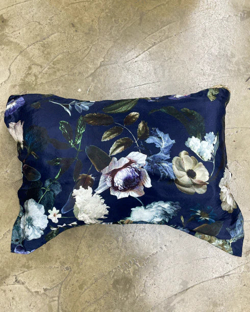 Floral Silk Pillowcase The Linen Store