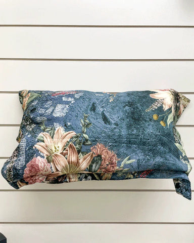 Floral Silk Pillowcase